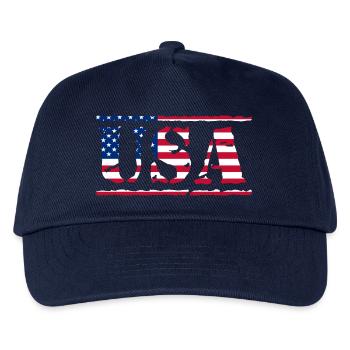 usa - Kinder Basecap - Navy - Vorne