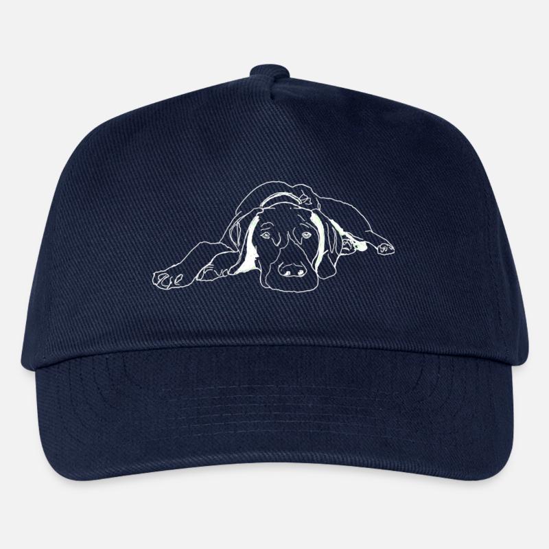 Pointer Deutsch Kurzhaar - Kinder Basecap - Navy