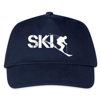 Ski Design - Kinder Basecap - Navy - Vorne