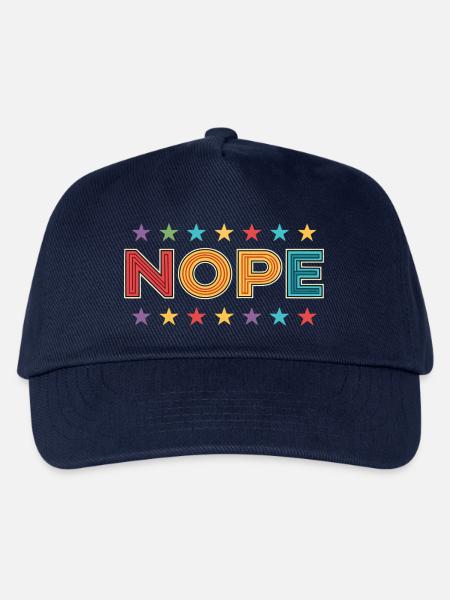 NEIN, NEIN, NEIN, - Kinder Basecap - Navy