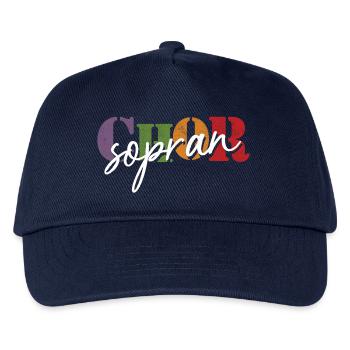 Chor Sopran - Kinder Basecap - Navy - Vorne