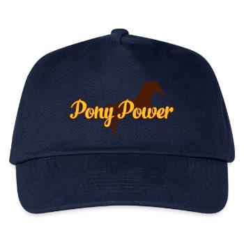 2541614 115433502 Pony - Kids’ Baseball Cap - navy - Front