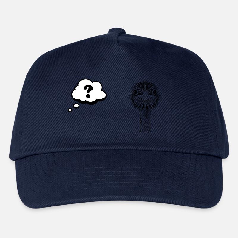 Comic Sprechblase Fragezeichen - Kinder Basecap - Navy