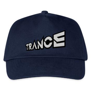 Club Trance Techno lettering - Kids’ Baseball Cap - navy - Front