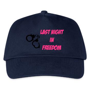 Last Night in Freedom 2c - Kinder Basecap - Navy - Vorne
