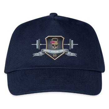 Logo Braves Strong Girly - Kinder Basecap - Navy - Vorne