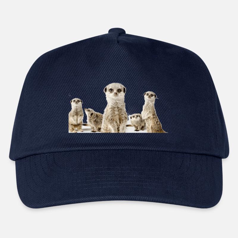 Erdhörnchen - Kinder Basecap - Navy