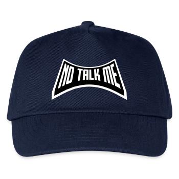 Pas de discours introverti antisocial drôle - Casquette de baseball Enfant - marine - Devant