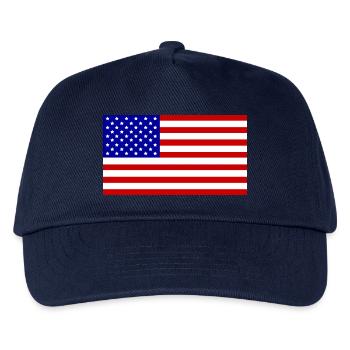 USA - Kinder Basecap - Navy - Vorne