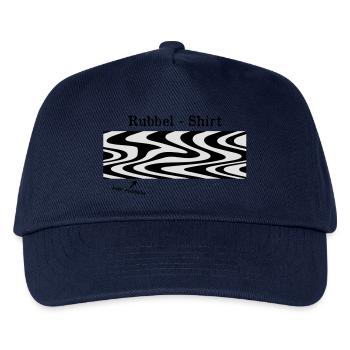 Rubbel Feld Shirt - Kinder Basecap - Navy - Vorne