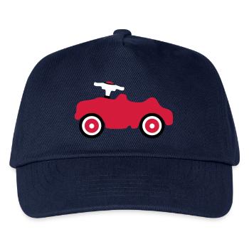 jouet voiture enfants amusement rouleau bambin bebe - Casquette de baseball Enfant - marine - Devant