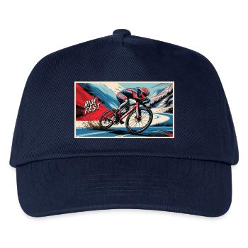 Bicycle - Kids’ Baseball Cap - navy - Front