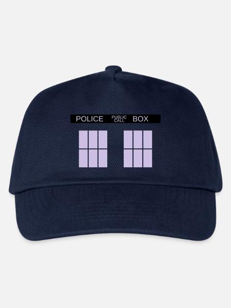 Tardis - Kinder Basecap - Navy