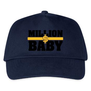Milliondollarbaby - Kinder Basecap - Navy - Vorne