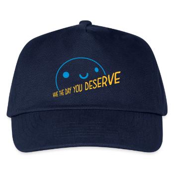 the day you deserve - Kids’ Baseball Cap - navy - Front