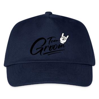 Groom Team Groom Bachelor - Kids’ Baseball Cap - navy - Front