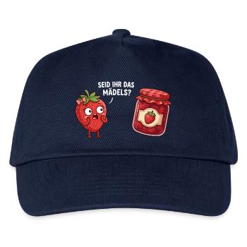 Are You The Girl Strawberry Jam Funny - Kids’ Baseball Cap - navy - Front