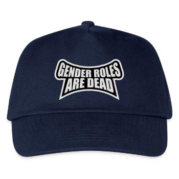 Les rôles de genre sont morts déclaration liberté - Casquette de baseball Enfant - marine - Devant