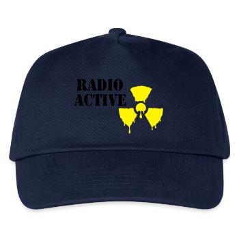 radioactif - Casquette de baseball Enfant - marine - Devant