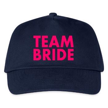 Team bride - Kinder Basecap - Navy - Vorne