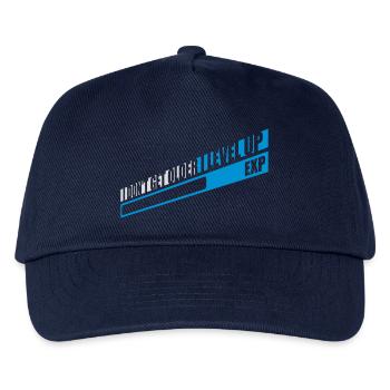 get older level up - Kids’ Baseball Cap - navy - Front