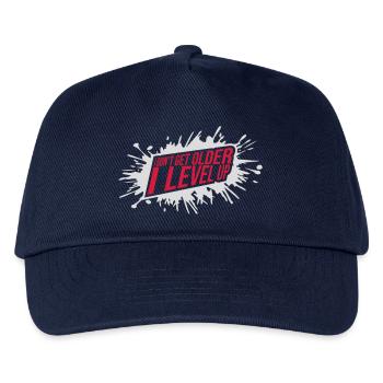 get older level up - Kids’ Baseball Cap - navy - Front
