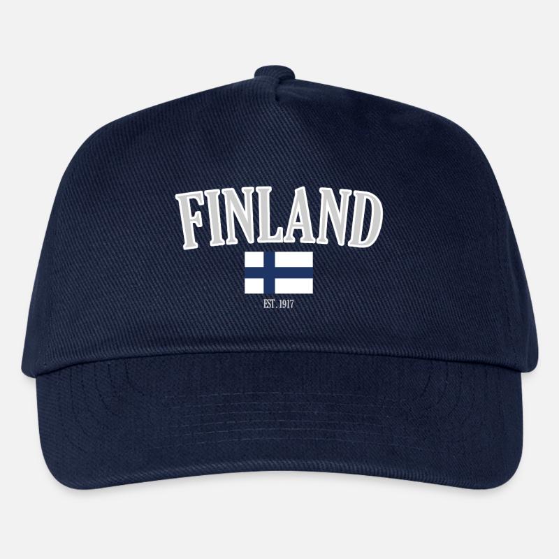 Finnland seit 1917 - Kinder Basecap - Navy