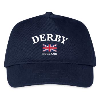 Derby, England - Kinder Basecap - Navy - Vorne
