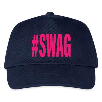 Swag Funny 2000S Nostalgia Y2K Hashtag Meme - Kinder Basecap - Navy - Vorne