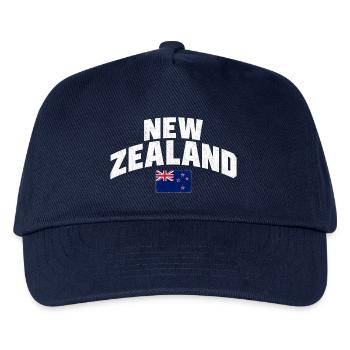 New Zealand - Neuseeland - Aotearoa - Auckland - Kinder Basecap - Navy - Vorne