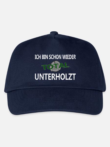 Holz machen - Unterholzt - Kinder Basecap - Navy