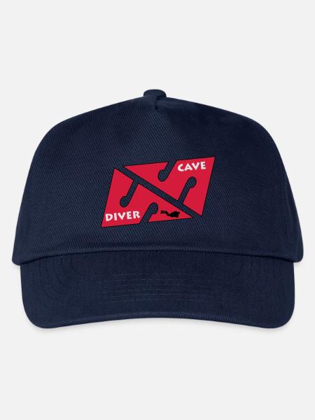 cave_diver_01 - Kinder Basecap - Navy