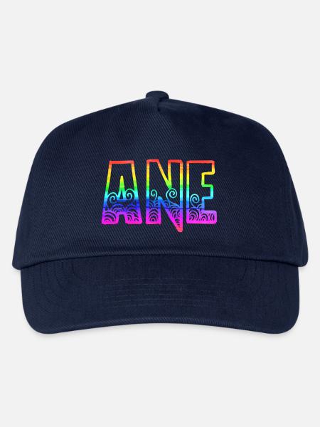 ane rs regenbogen - Kinder Basecap - Navy