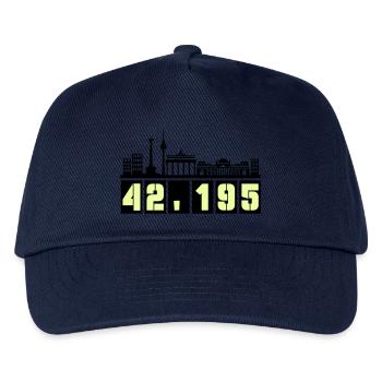 berlin skyline marathon - Kinder Basecap - Navy - Vorne