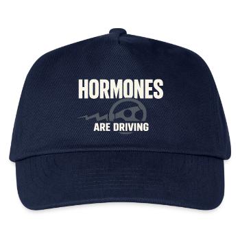 Perimenopause Humor Perimenopause - Kids’ Baseball Cap - navy - Front