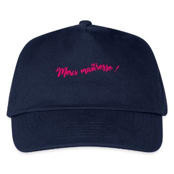 DANKE. DANKE, HERRIN. - DU SCHEINSAE. URLAUB - Kinder Basecap - Navy - Vorne