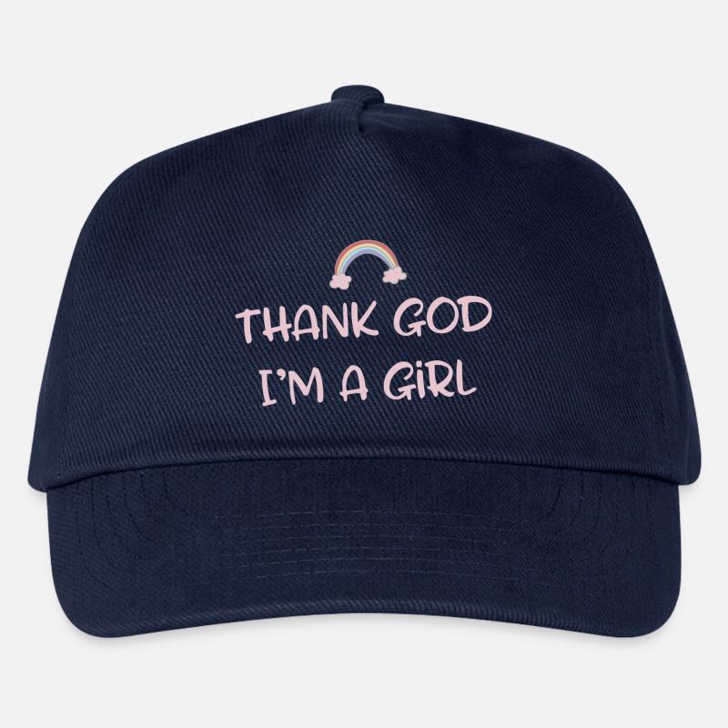 Lustiger Spruch - Kinder Basecap - Navy