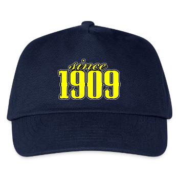 since 1909 (yellow) - Kids’ Baseball Cap - navy - Front