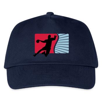 handball - Kinder Basecap - Navy - Vorne