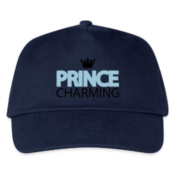 prince_charming prinz charmant krone - Kinder Basecap - Navy - Vorne