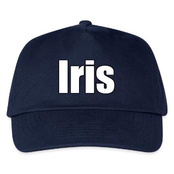 Iris - Casquette de baseball Enfant - marine - Devant