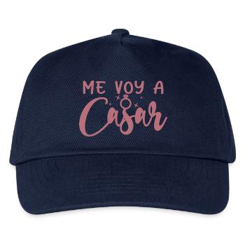 Me Voy A Casar I'm Getting Married Wedding Engaged - Kids’ Baseball Cap - navy - Front