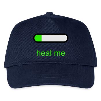 Heal Me - Kids’ Baseball Cap - navy - Front