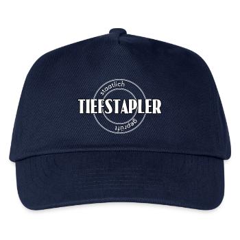 Tiefstapler - Kinder Basecap - Navy - Vorne