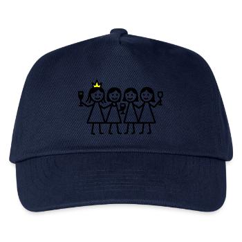 Hen Birthday - Kids’ Baseball Cap - navy - Front