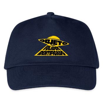 IDENTIFIZIERTES FLIEGENDES OBJEKT - Kinder Basecap - Navy - Vorne