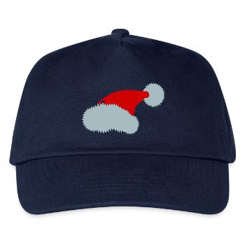 Weihnachtsmann - Kinder Basecap - Navy - Vorne