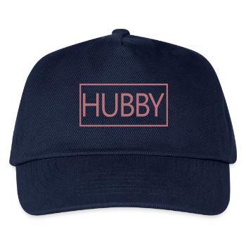 Hubby Matching Engagement Wedding Honeymoon - Kids’ Baseball Cap - navy - Front