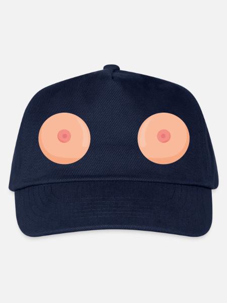 boobs - Kinder Basecap - Navy