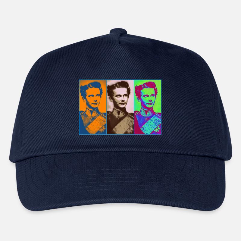 Ludwig II 3 times - Kinder Basecap - Navy